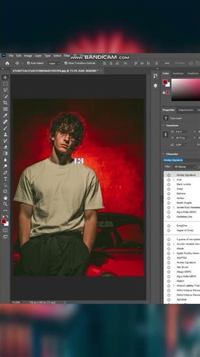 Sad Boys Text Effect 😔🔥 | Photoshop Typography Tutorial #Shorts