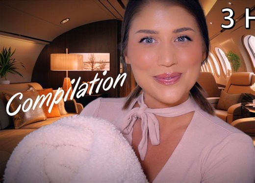 【LullingLisa】三小时豪华航班空乘员角色扮演