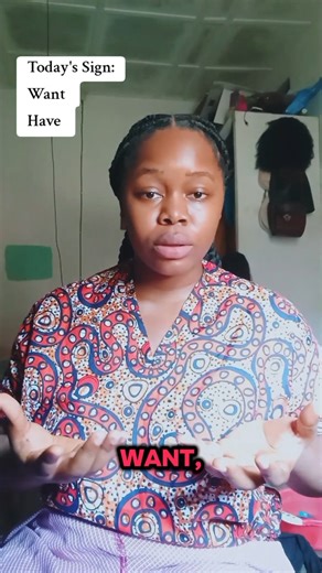 How to Sign "Want" #signlanguage #shorts #ytshorts #asl #deafcommunity #viral #fypシ゚viral #trending