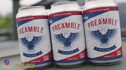 111 reactions · 15 shares | When you buy our Preamble - We The People lager beer and apparel, we’re donating a percentage of our profits to the John Daly - Major Ed Heart of a Lion Foundation that does incredible work helping America’s Veterans and First Responders. Join over 9,300+ patriotic Americans who own our company. INVEST NOW! www.OwnArmedForcesBrewingCo.com | Armed Forces Brewing Company | Facebook