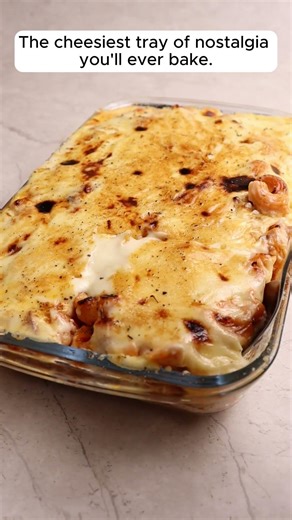 Stop Buying Trays! Make This Cheesy Filipino Baked Mac at Home 🧀 #shorts