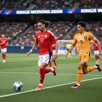 Chile vs Netherlands LIVE ⚽ | Kings World Cup Nations 2026 | Full Match Coverage