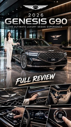 2026 Genesis G90 — The Ultimate Luxury Sedan Experience 🔥#GenesisG90 #LuxuryCar #CarReview