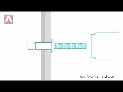 Huck Rivet Magna-lok ML Installation