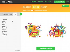 FlipQuiz Toolbox™: Random Group Maker
