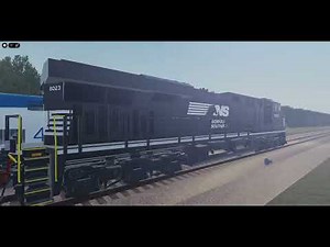 ROBLOX Railfanning at CSX RF&P Subdivision S55E64: Norfolk Southern Light Move Train