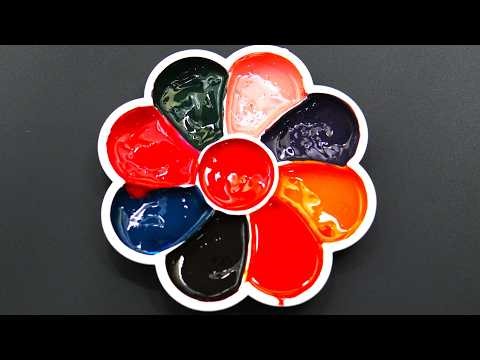 #Colormixing 96 | Satisfying Color Mixing | Color Mixing Paint