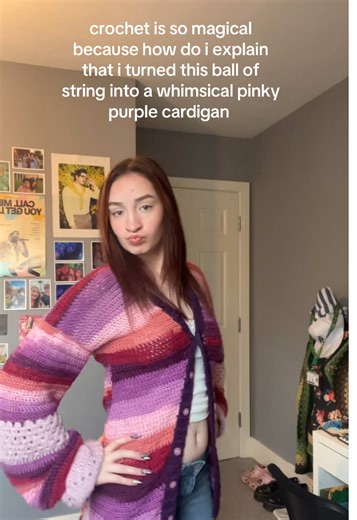 Magical Crochet: Transforming Yarn into Cardigans