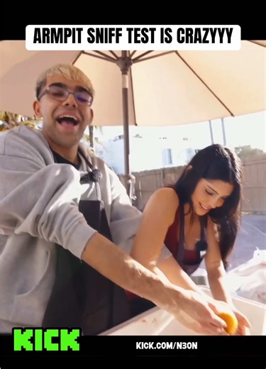 Neon’s new girlfriend didn’t wanted to do an armpit sniff test💀#n3on #danielarivera #fyp #n3onlive #n3onclip