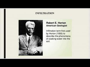 INFILTRATION-MEASUREMENT BY DOUBLE RING INFILTROMETER