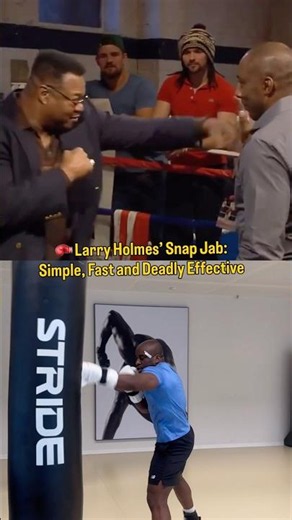Snap jab: 🥊 Why Larry Holmes’ Snap Jab Was a Nightmare for Opponents