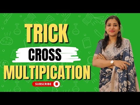 ✨ Vedic Math Trick: Cross Multiplication Made Easy!