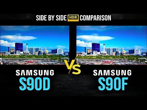 Samsung S90F vs S90D OLED Comparison | 2025 vs 2024 TV Review