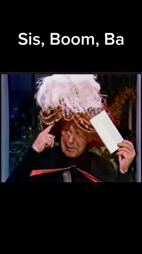 Sis, Boom, Ba. #fyp #funny #tv #johnnycarson | carson