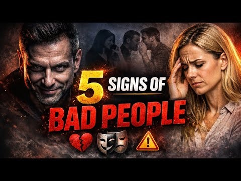 These 5 Signs Reveal Bad People Instantly