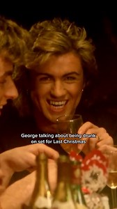 George talking about being drunk on set for Last Christmas 😂🍷 | George Michael