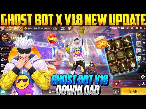🔥FREE FIRE GHOST BOT V18 + X18 PASSWORD 🔑 FF GHOST BOT IN FREE FIRE2026 | FULL TEST & DOWNLOAD