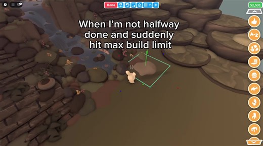 POV when ur not halfway done but then you hit max build limit in adopt me while building #fyp #adoptme #roblox #adoptmebuilds #adoptmeroblox
