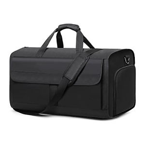 [Hot Item] Carry-on Suit Weekender Bags Large Travel Garment Duffle Bag with Shoes Compartment