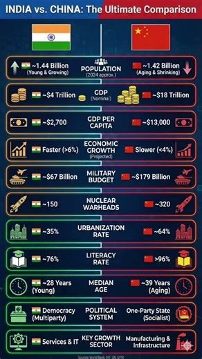 Will India OVERTAKE China? 🇮🇳 vs 🇨🇳 The Reality Check! 🤯 #shorts #india