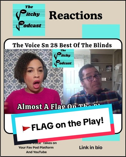 🎤 If You Like “The Voice” You’ll LOVE The Pitchy Podcast! 🎙️Join us for entertaining commentary about every performance on The Voice. Our takes are truthful, fair and always delivered with kindness and respect… and humor. 🤳Head to YouTube or your fav pod platform, search The Pitchy Podcast and enjoy the latest full episode: Season 28 NBC’s The Voice- Best Of The Blinds ******************************************* ⬇️Check out our calls to action below so you can stay up to day with all of our l