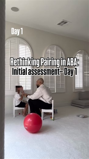 Jonathan Plaza, BCBA, LBA | Mental Performance on Instagram: "Rethinking Pairing in ABA: Initial assessment — Day 1 In traditional ABA models, pairing is often treated as something you do at the beginning of the therapeutic relationship; a phase you “get through” before real work begins. At HEBx, pairing isn’t something you finish. It’s something you maintain. Every session. Within session. Pairing does not mean avoiding instruction. It does not mean delaying learning. It means tracking preferen