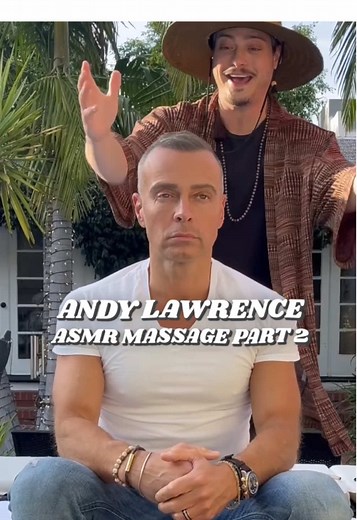 Part 2 was a success! 🤣 #asmr #massage #brother #love #fyp @Joey Lawrence @Matthew Lawrence @Brotherly Love Podcast
