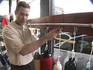 Boat Fender Hangers at Peters Marine Service