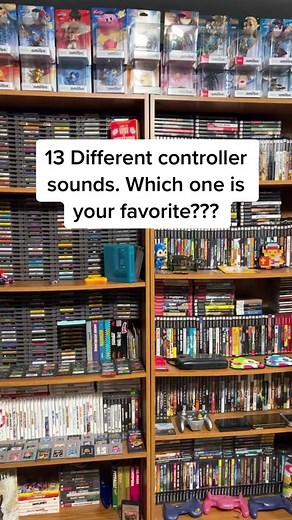 I have A LOT of controllers. Should I do another one? #gamer #gaming #asmr #retro #retrogaming #sounds #clicks #clickingasmr #satisfying #gamerguy #gamergirl