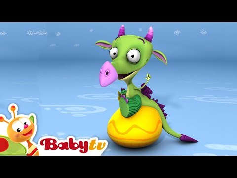 玩跳球 🏀 | 龙杰克 😃 | 幼儿动画 ‪@BabyTVCN‬