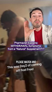 🚫 Reacting to someone going through withdrawals from the Feel Free supplement… Let’s break down the ingredients, why it can be addictive, and what you NEED to know before taking it. Just because it’s “natural” doesn’t mean it’s safe. ⚠️ Ov: leb_goat #FeelFreeSupplement #SupplementWarning #WithdrawalSymptoms #PharmacistExplains #NaturalIsn’tAlwaysSafe #HealthEducation #PharmacyTok #WellnessMyths #KavaKava #Tianeptine #SupplementsToAvoid #PharmacistApproved #HealthFacts | MillennialRx