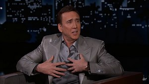Nic Cage Made a Perfectly Surreal Return to Late Night TV