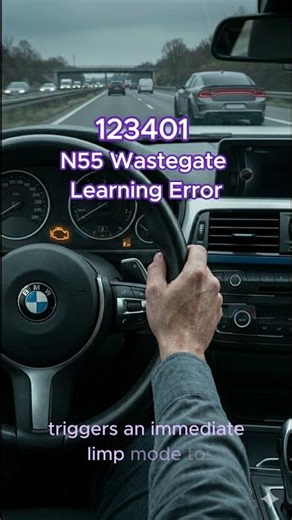 BMW Code 123401 on N55 - Wastegate Learning Error