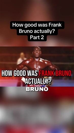 How good was Frank Bruno actually? Part 2 Frank Bruno rises the ranks #boxing🥊 #proboxing #fyp #boxingtok #frankbruno