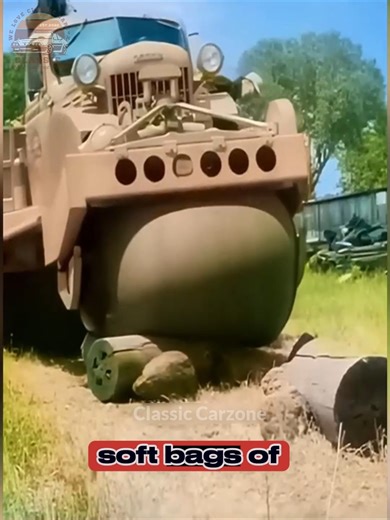 276K views · 4.2K reactions | This is a Rolligon. Designed to haul heavy loads on soft ground or snow and ice. Still used today to carry supplies to oil fields in the far north. | Classic Carzone | Facebook