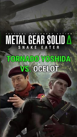 TORNADO YOSHIDA VS OCELOT - Epic MGS3 Boss Battle! MGS Delta Snake Eater #metalgearsolid #mgsdelta