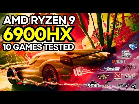 AMD Ryzen 9 6900HX Gameplay Benchmarks [Gaming Test with Radeon 680M]