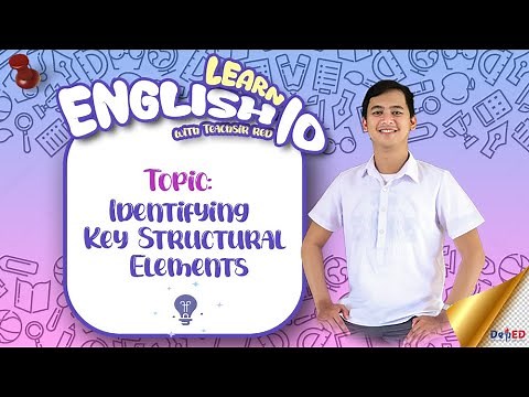 ENGLISH 10 || QUARTER 2 LESSON 2: IDENTIFYING KEY STRUCTURAL ELEMENTS