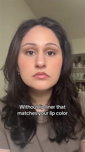 one of the BEST overlining/double lip line tricks ! #makeup #makeuphack #makeuptok #lipliner #doublelipline