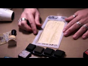 Tim Holtz - New Mini Distress Inks and Mini Ink Blending Tool