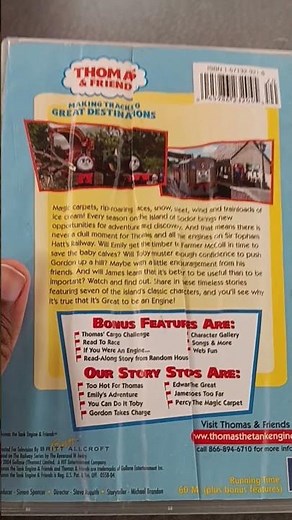 Thomas & Friends it's great to be an engine DVD review