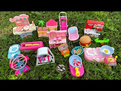 Kitchen Set Toys Cooking, Toaster Mainan Membuat Roti Panggang, Es Krim, Kompor Mainan Masak Masakan