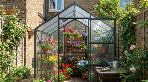 Dans mon minuscule jardin, cette serre Aldi à moins de 30 € m’a permis de faire pousser quatre fois plus de fleurs