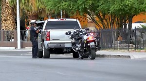 A safe stop saves lives. 🚦 In Nevada, drivers must stop before the limit line or crosswalk, not inside it. Blocking crosswalks puts pedestrians in danger and affects visibility. Take a moment. Stop safely. Keep crosswalks clear. Together, we can make every intersection safer. #NevadaSafety #DriveSafeNV #RoadSafety #PedestrianSafety #SafeIntersections | NLVPD
