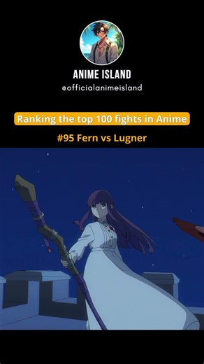 Ranking the best fights in Anime #95 | Fern vs Lugner
