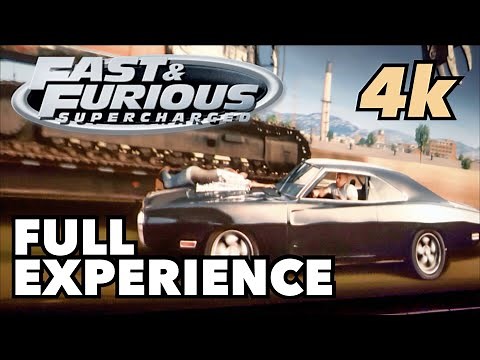 [4k] Fast & Furious: Supercharged - Universal Studios Florida | BEST VERSION