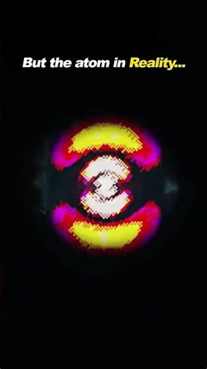 Atoms in Reality 🔬 The Quantum World Explained #quantumphysics #Atoms #Electron #physics