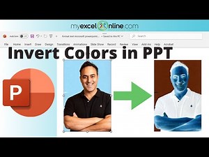 How to Invert Image Color in PowerPoint Fast