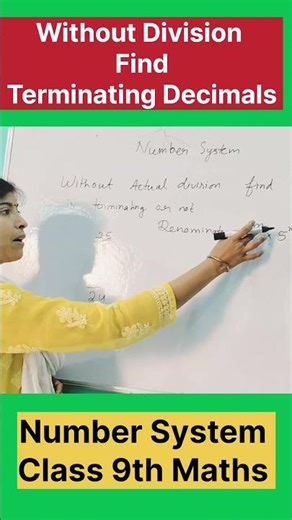 Find Terminating Decimals WITHOUT Division 🤯🔥 | Class 9 Maths Trick