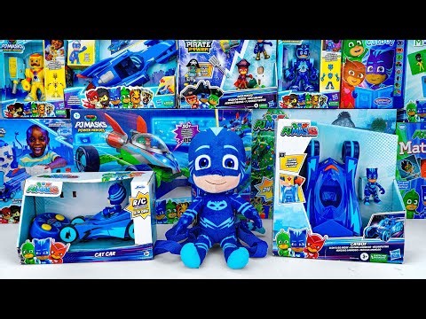 PJ Masks : 94 min Compilation - Satisfying Unboxing Pj Masks Catboy Playset (ASMR)